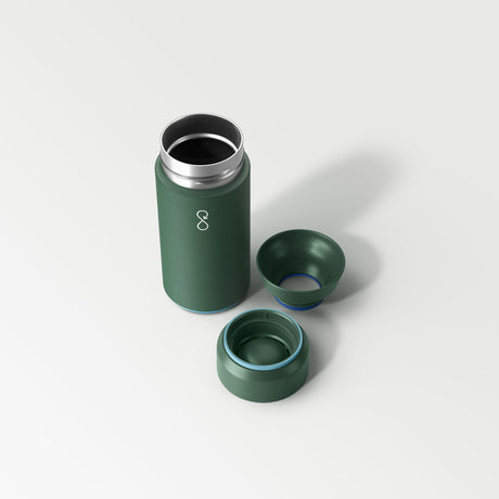 Ocean Bottle Brew Flask 350ml - Forest Green, Redber Coffee