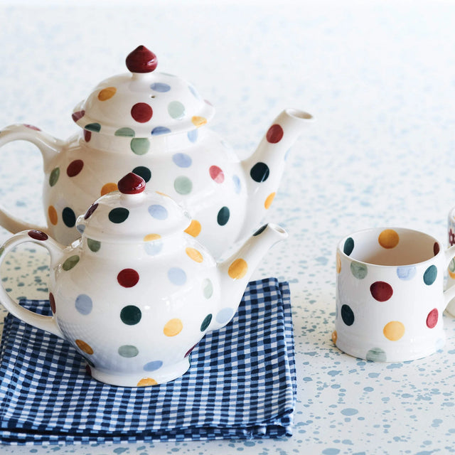 Emma Brigewater Polka Dot 4 Mug Teapot  | Redber Coffee