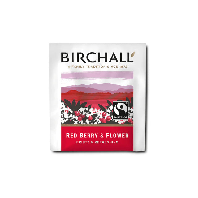 Birchall Enveloped Tea Bags 25pcs - Red Berry & Flower