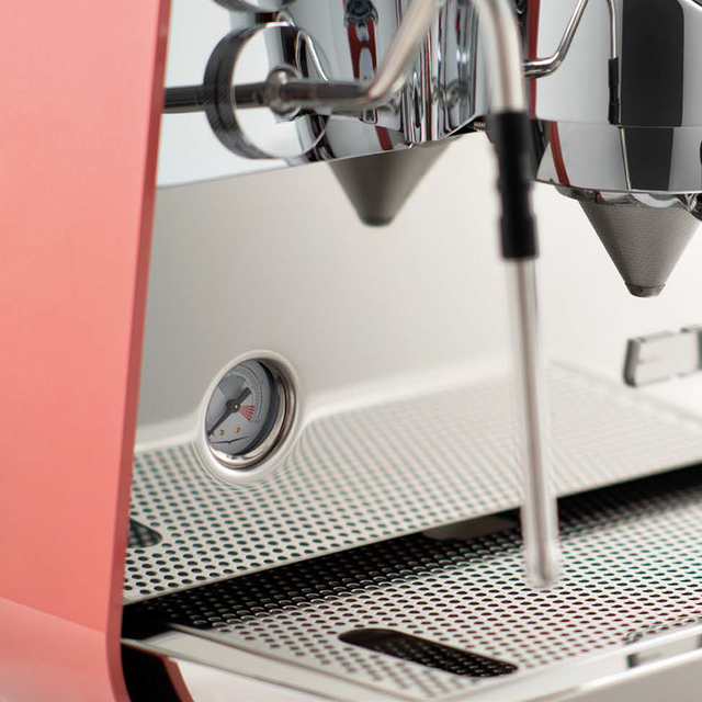 Victoria Arduino Eagle One Prima EXP coffee machine with Pure Brew technology and energy-efficient NEO engine in customisable colours, ideal for cafés, restaurants, and offices looking for premium, sustainable coffee solutions.