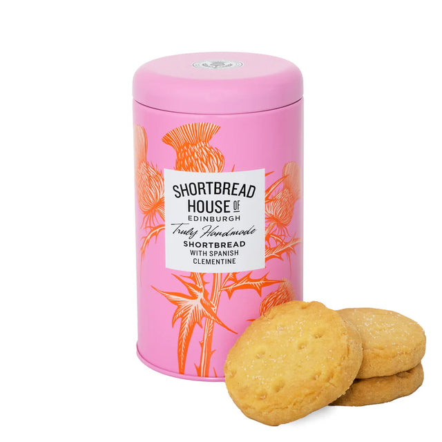 Shortbread House of Edinburgh - Handmade Shortbread with Spanish Clementine 140g