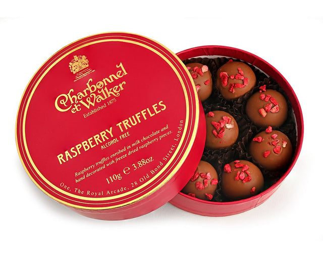 Charbonnel et Walker Raspberry Truffles 110g | Redber Coffee