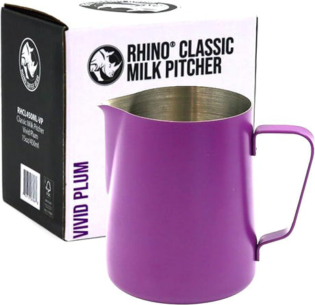 Rhino Classic Milk Pitcher 450ml/15oz - Vivid Plum