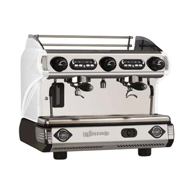 La Spaziale S9 EK DSP commercial espresso machine with advanced temperature control, dual pressure gauges, and stainless steel design for professional coffee service.