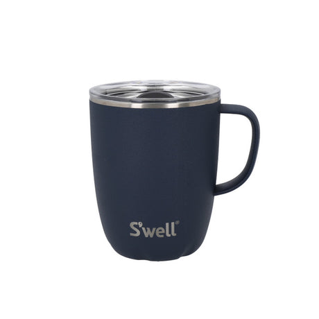 S'well Stainless Steel Travel Mug with Handle 350ml - Azurite, Redber Coffee