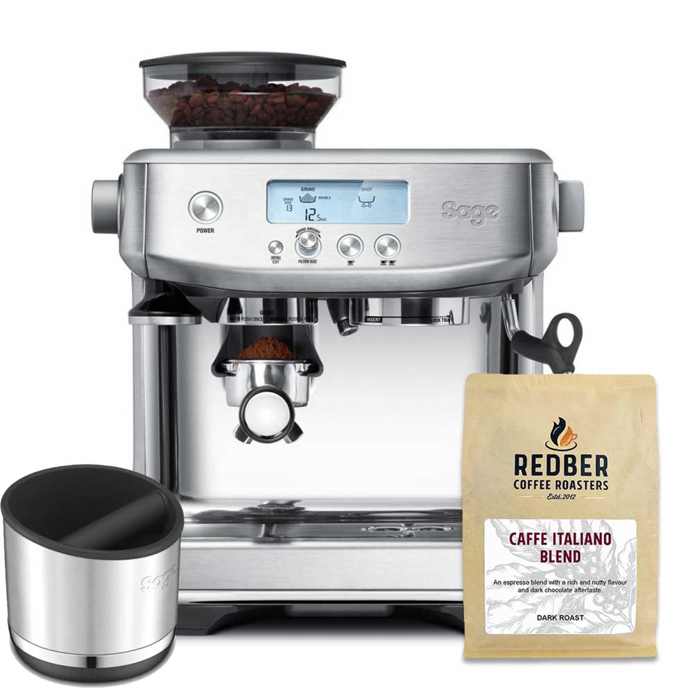 Sage The Barista Pro Coffee Machine Stainless Steel Redber Coffee