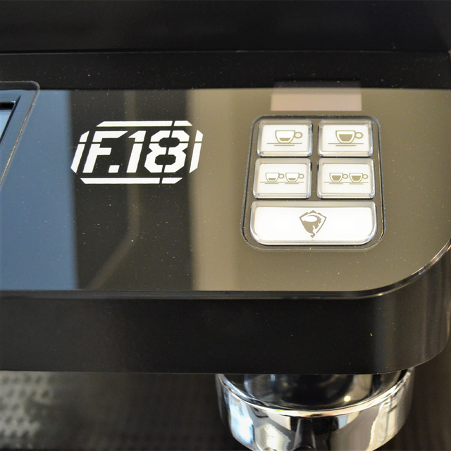 Sanremo F18 espresso machine – high-performance, multi-boiler system with PID temperature control, energy-saving technology, and user-friendly touch display, ideal for busy cafés and restaurants.