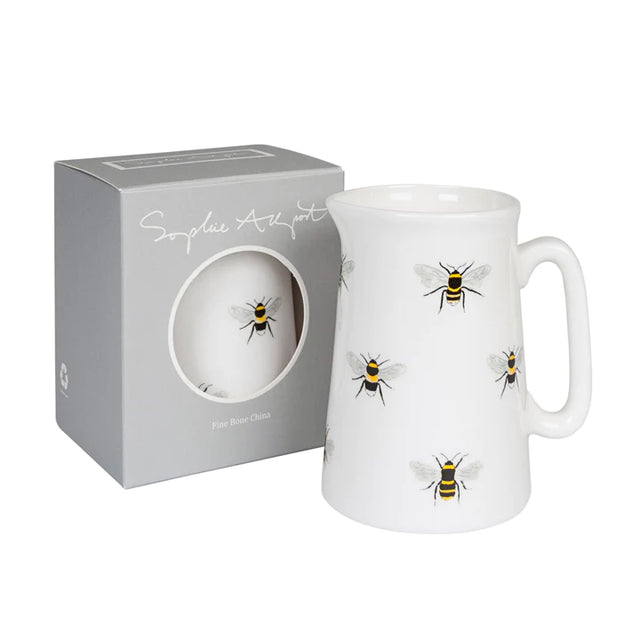 Sophie Allport Bees Jug 300ml, Redber Coffee