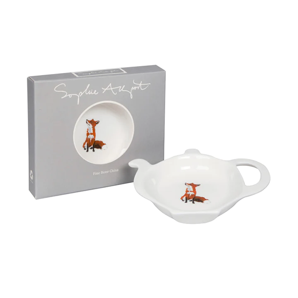 Sophie Allport Foxes Tea Bag Tidy (Gift Boxed)