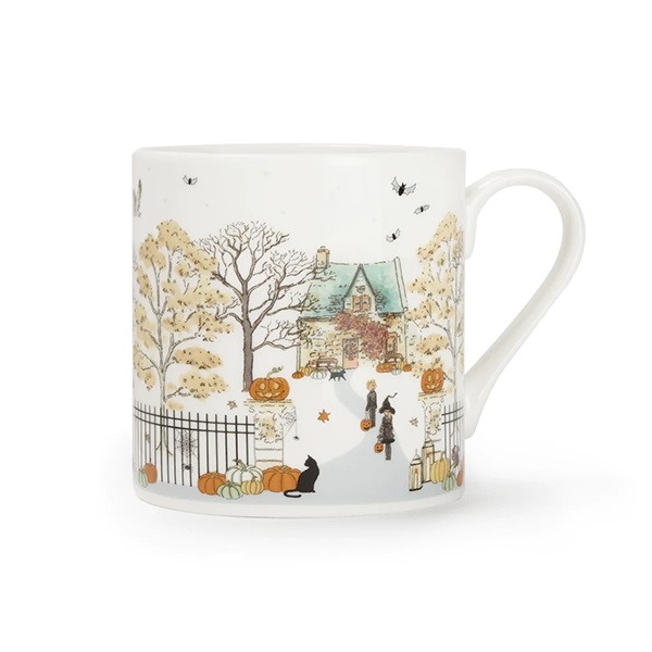 Sophie Allport Trick or Treat Mug – 425ml Fine Bone China Halloween Mug | Dishwasher & Microwave Safe | Gift Boxed