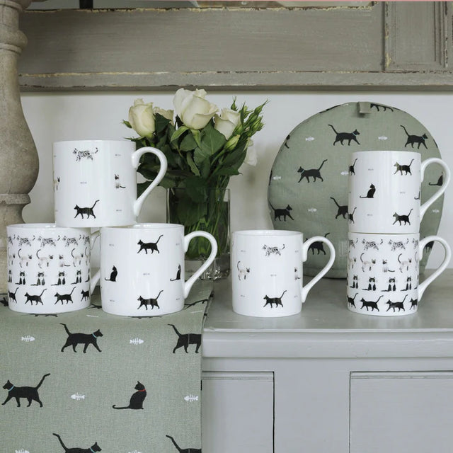 Sophie Allport Purrfect Mug Large - 425ml (Gift Boxed)