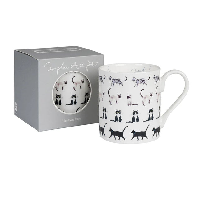 Sophie Allport Purrfect Mug Large - 425ml (Gift Boxed)