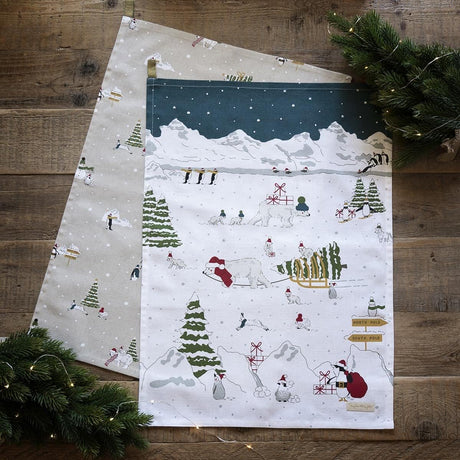 Sophie Allport Snow Season Tea Towel (Set of 2)