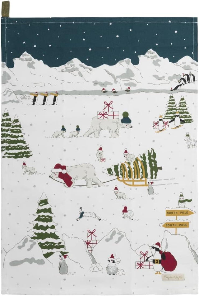 Sophie Allport Snow Season Tea Towel (Set of 2) 1