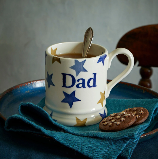 Emma Bridgewater Stormy Stars Dad 1/2 Pint Mug