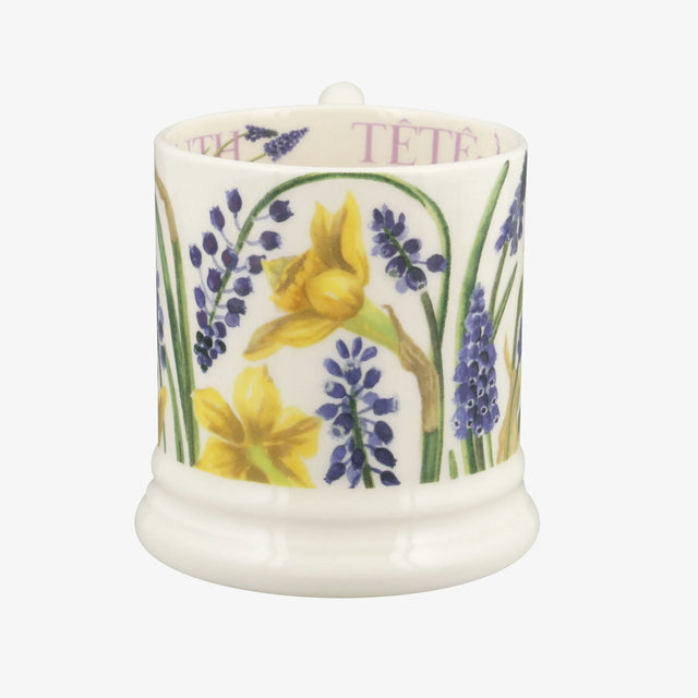 Emma Bridgewater Tete-A-Tete & Grape Hyacinth 1/2 Pint Mug