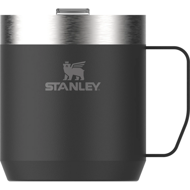 Stanley Stay-Hot Camp Mug 0.35L - Matt Black Pebble I Redber Coffee