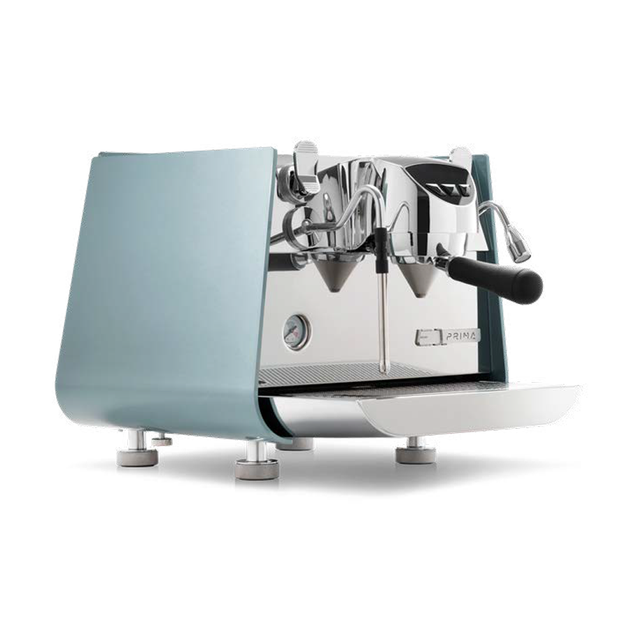 Victoria Arduino Eagle One Prima EXP coffee machine with Pure Brew technology and energy-efficient NEO engine in customisable colours, ideal for cafés, restaurants, and offices looking for premium, sustainable coffee solutions.