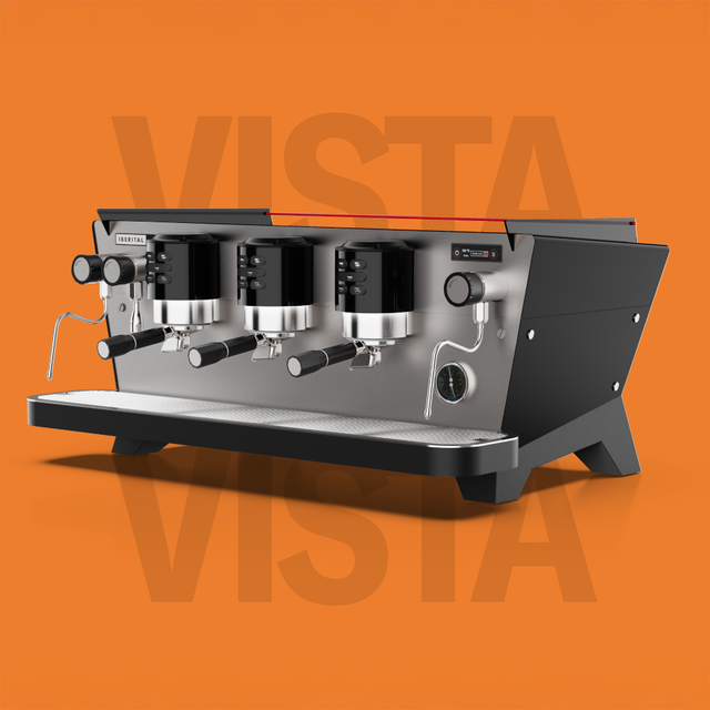 Iberital Vista Espresso Machine, showcasing its sleek design, durable construction, and professional-grade features for high-volume coffee service I Redber