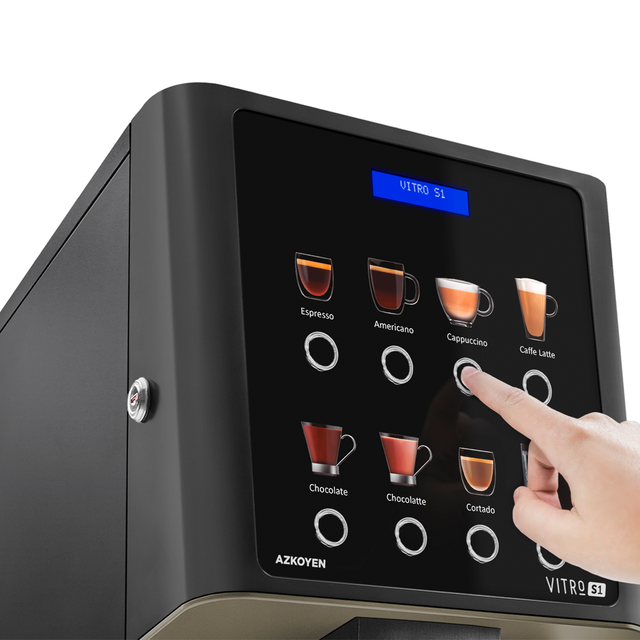 Compact Coffetek Vitro S1 Instant Coffee Machine with versatile drink options and modern design I Redber