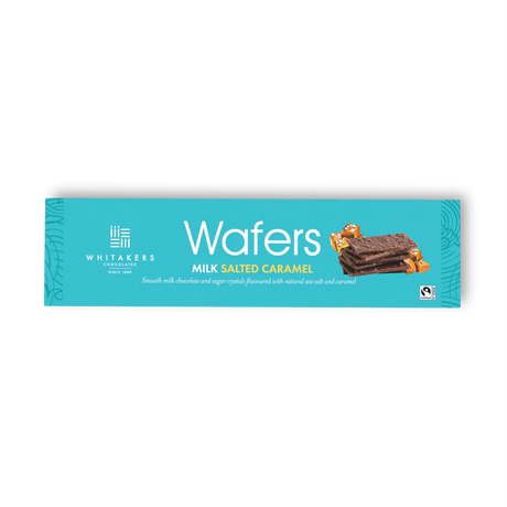 Whitakers Milk Chocolate Salted Caramel Wafer Thins 175g