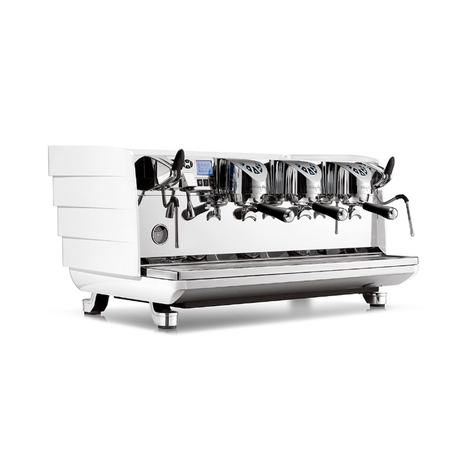 Victoria Arduino White Eagle VA358 commercial espresso machine with T3 Technology, PID temperature control, and cool-touch steam wand. Energy-efficient design with an 11.3-litre insulated boiler, ideal for specialty cafés and restaurants seeking precision, reliability, and a sleek stainless steel aesthetic.