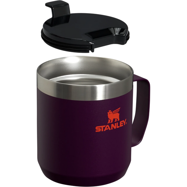 Stanley Stay-Hot Camp Mug 0.35L - Plum I Redber Coffee