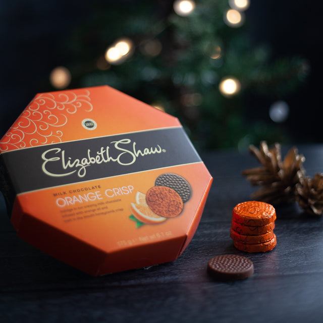 Elizabeth Shaw Milk Chocolate Orange Crisp 162g