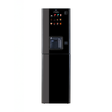 Zen 5 Fresh Brew Tea Coffee Vending Machine with a sleek ebony gloss finish, featuring a compact design, intuitive In-Touch interface, and eco-friendly features for premium coffee, tea, and hot beverage service.