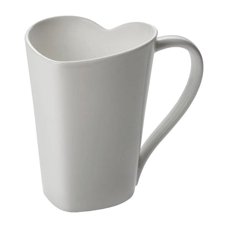 Alessi Mug To Heart-Shaped 300ml Mug in Bone China