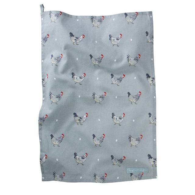 Sophie Allport Lay A Little Egg Hen Tea Towel (Set of 2) | Redber Coffee