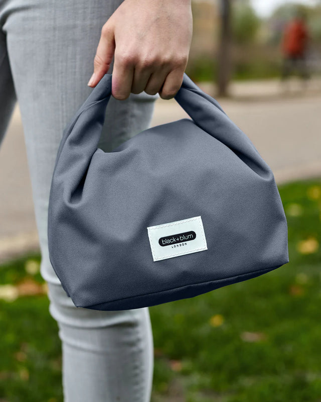 Black+Blum Insulated Lunch Bag - Slate Blue | Redber Coffee