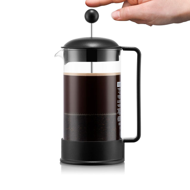 Bodum BRAZIL 8 Cup Cafetiere, 1.0 l, 34 oz - Black