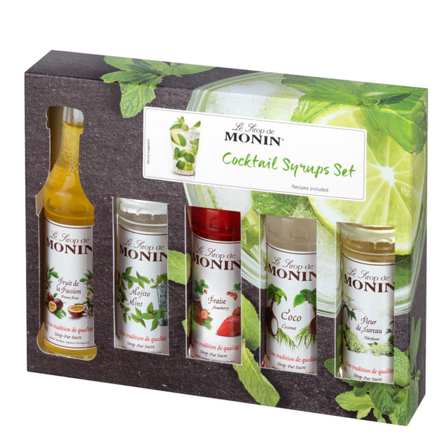 Monin Syrup Gift Set 5x5cl - Cocktail Gift Set