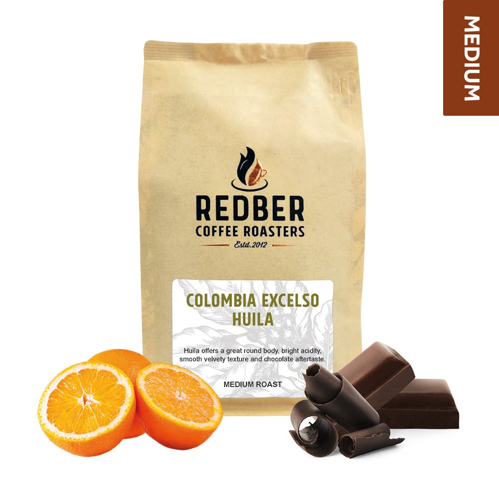 COLOMBIA EXCELSO HUILA - Medium Roast Coffee