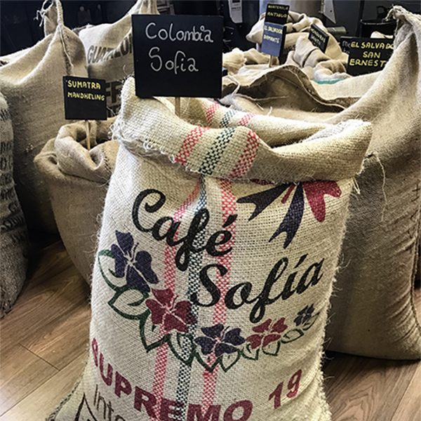 Colombia Finca Sofia Jute Hessian Coffee Sack