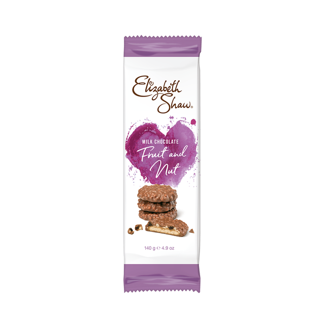 Elizabeth Shaw Milk Chocolate Fruit & Nut Biscuits 140g