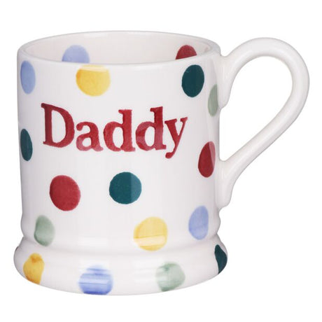 Emma-bridgewater-polka-dot-daddy-half-pint-mug I Redber Coffee