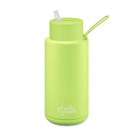 Frank Green 34oz/1005ml Ceramic Reusable Bottle - Pistachio Green