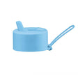 Frank Green Flip Straw Lid & Strap - Sky Blue. Redber