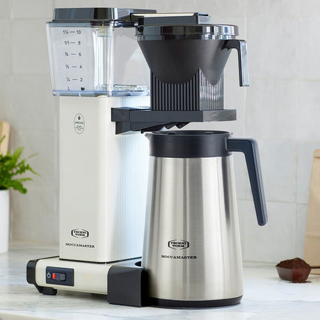 Moccamaster KBGT Filter Coffee Machine - Off White