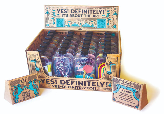 Yes! Definitely Bottled Water Mixed Designs Case 24 x 500ml