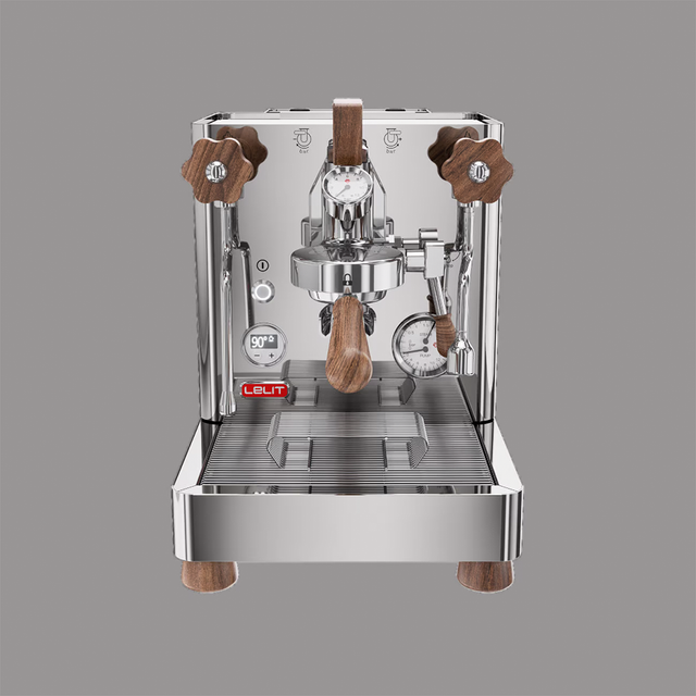 Lelit Bianca Dual Boiler Espresso Coffee Machine - Stainless Steel