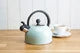 Living Nostalgia Vintage Blue Traditional 1.4 Litre Whistling Kettle Redber Coffee Roasters