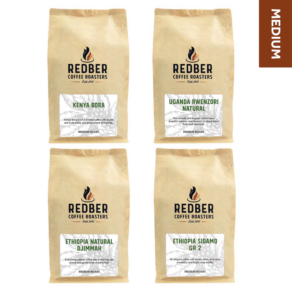 Redber, AFRICAN COFFEE TASTER PACK, Redber Coffee