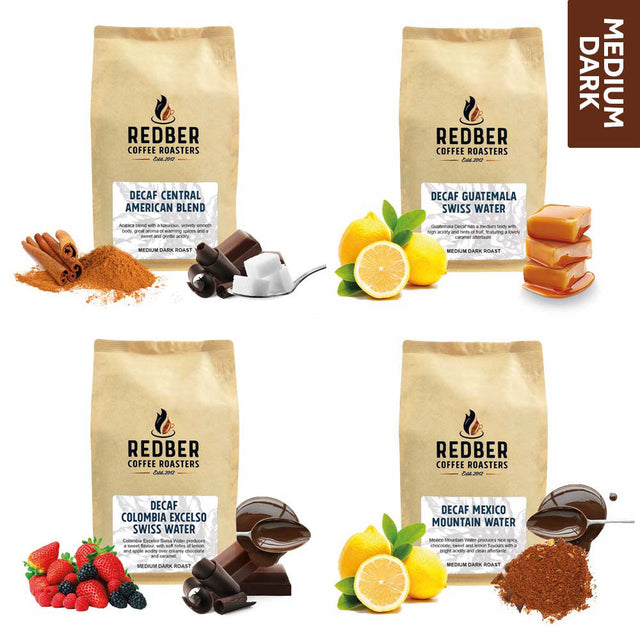 Redber, DECAF COFFEE TASTER PACK, Redber Coffee