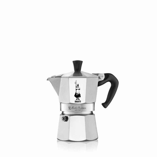 Bialetti Moka Express Aluminium Stovetop Coffee Maker (3 Cup)