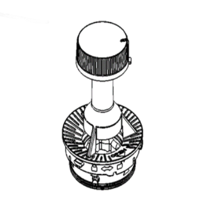 Melitta Spare Upper Grinding Disc for Aromafresh II (6779427)