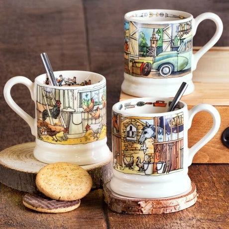 Emma Bridgewater Down At The Stables 1/2 Pint Mug Redber Coffee Roasters