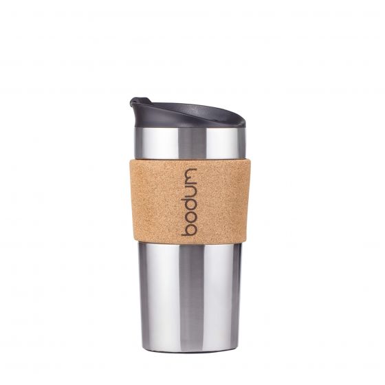 Bodum 11068-913 Vacuum Travel Mug, 0.35 L - Small, off White